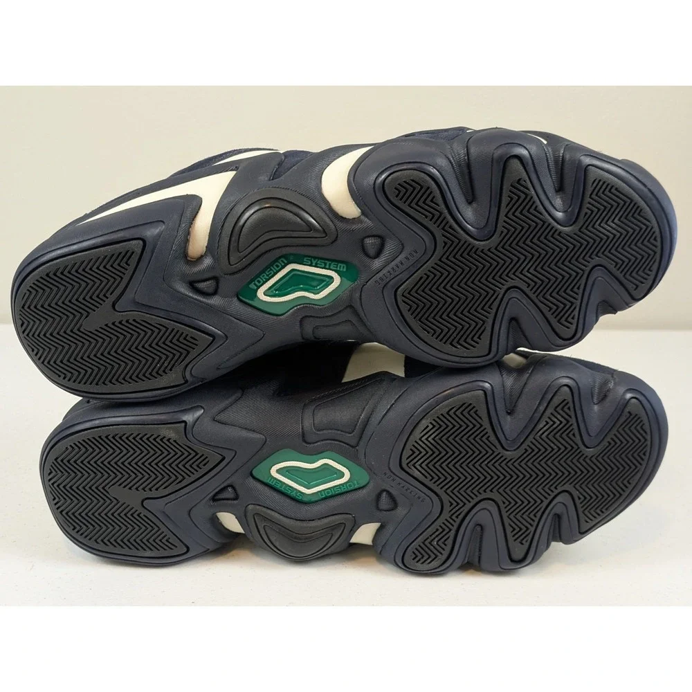 Size 14 Adidas x Hoop York City Crazy 8 Low Legend Ink Off White Core Mens